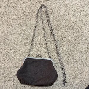 VINTAGE BLOOMINGDALES PURSE MADE IN ITALY Chain Clutch